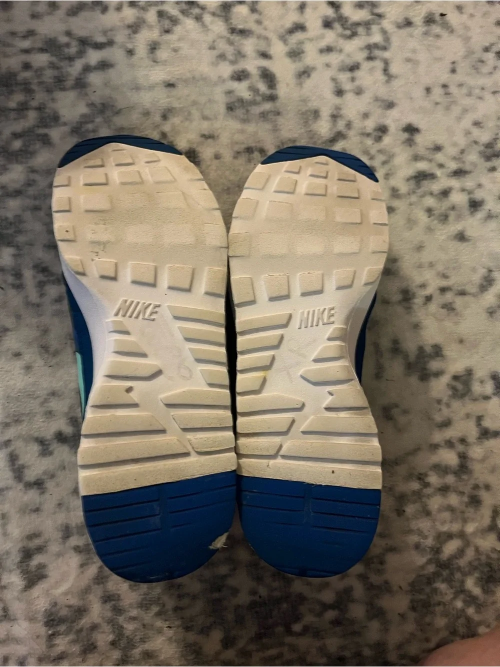 Nike Air Max Thea Print Women's Shoes Blue Spark/Green Glow Colorway Size 7.5